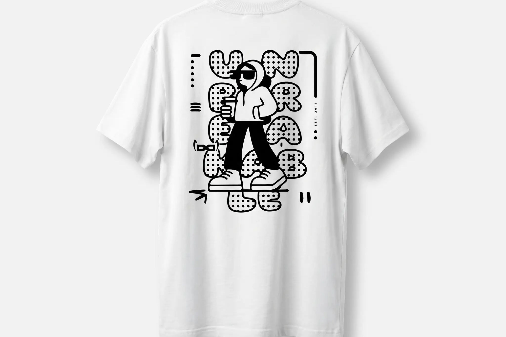 Relaxed T-Shirt - Flat White Tee S