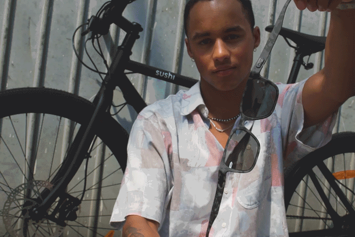 Gi40 Rush - black cyan